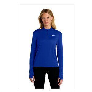 Nike Women’s Dri-FIT Element 1/2-Zip Running Top – Royal Blue – Size Small